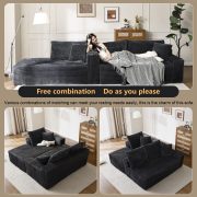 104" Cloud Sectional Couch with L-Shape Chaise - Image 5