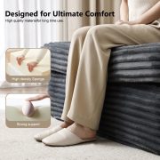 104" Cloud Sectional Couch with L-Shape Chaise - Image 7
