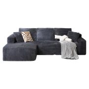104" Cloud Sectional Couch with L-Shape Chaise